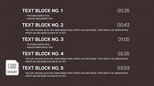 Transition With Text Blocks by Saso G. - Motion Graphics Templates | Motion Array