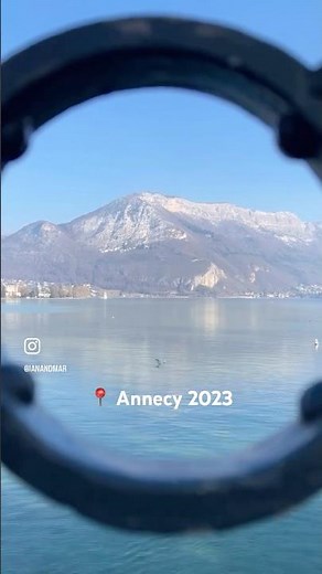 Annecy Feels Like Switzerland 🇫🇷🇨🇭 #annecy #adventuretime #travelvideo