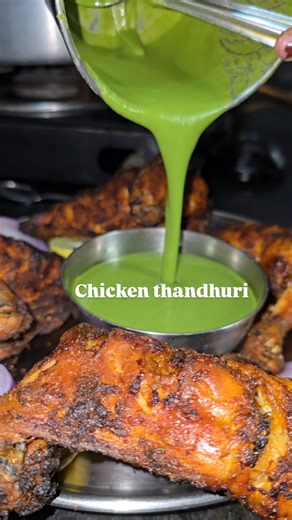 Vijayanaresh on Instagram: "Chicken thandhuri preparation. #instareels #viral #instagram #trendingreels #short"