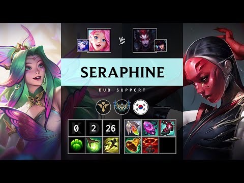 Seraphine Support vs Elise - KR Challenger Patch 25.20