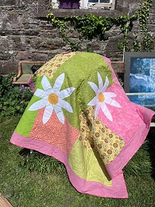 Daisy Quilt Pattern: Lap Quilt, Fat Quarter Friendly (digital Download PDF) - Etsy Canada