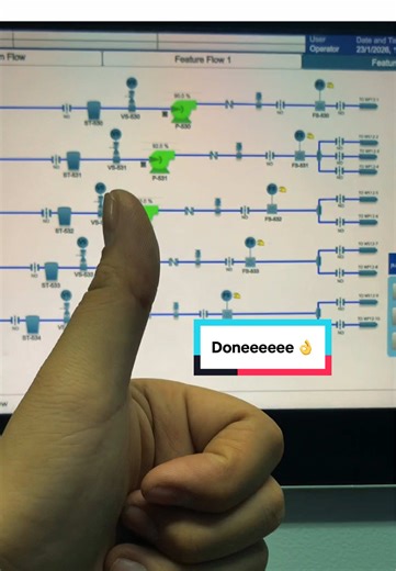Final step and done project #siemens #automation #et200sp #waterpark #plc