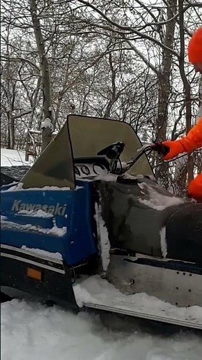 1 2 pull start on 440 Kawasaki invader