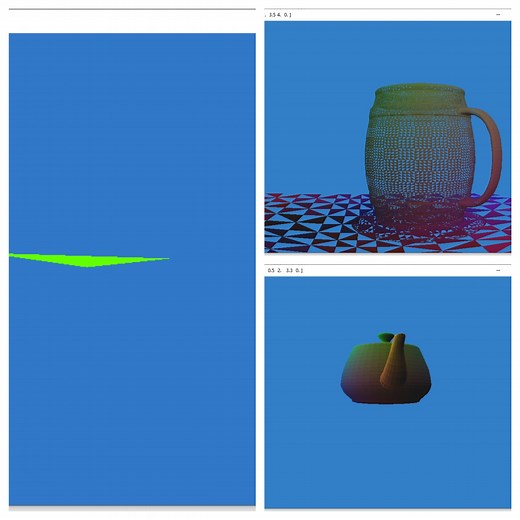 用pygame实现3D图形引擎 第一节渲染三角形