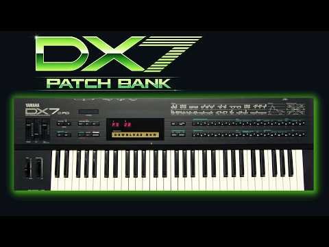 New DX7 Patch Bank with 80s Magic | Download now! (also works in Dexed)