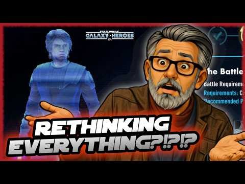 Is It Time to COMPLETELY CHANGE Our Free to Play Farming Path in Star Wars: Galaxy of Heroes???
