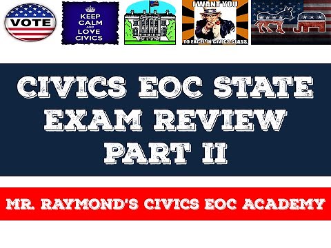 Civics EOC State Exam Review Part II