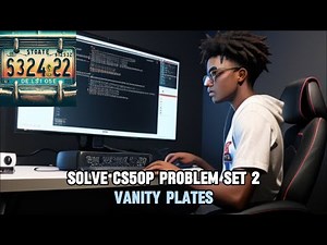 SOLVE PROBLEM SET 2 CS50 PROGRAMMING WITH PYTHON: VANITY PLATES (2024 HARVARD FREE COURSE)