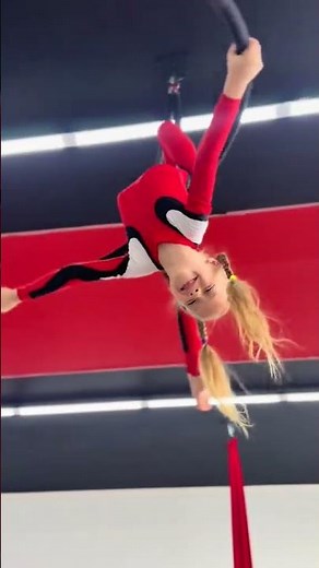 Insane Silk Rope Tricks! 🌀 Aerial Power & Flexibility #flexibility