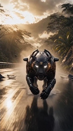 Lamborghini Aventador TRANSFORMS Into Black Panther 😱🔥