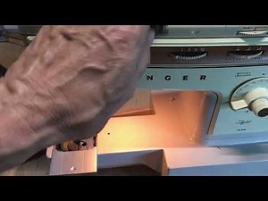 SINGER STYLIST 534 BOBBIN CASE INSTALL & THREAD GAP SETTING WITH CORRECT BOBBIN (APOLLO) (video 558)