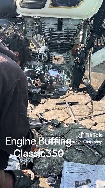 Engine Buffing for Classic 350