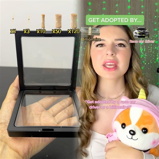 FLASH ⚠️You get to pick between two choices of who adopts you… #money #annie #cute #povacting #movie