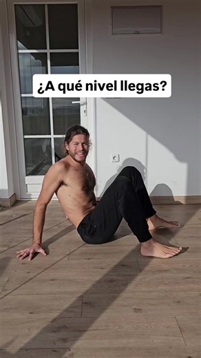 Hasta qué nivel llegas? Practica hoy para saber en qué nivel te quedas con seguridad y control en tu cuerpo. Se constante en el tiempo con lo que ya puedes hacer para seguir progresando y avanzando en este reto. Y en las capacidades de tu cuerpo. Dime en qué nivel te quedas hoy, y vamos a movernos y sentirnos mejor todos juntos. Te quiero mucho. #movimiento #cuerposaludable #vidaactiva #reto #calidaddevida