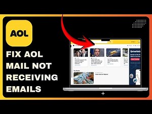 How To Fix Aol Mail Not Receiving Emails - Quick & Easy