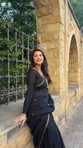 All time fav black saree 🖤 #mahipatelm #mahipatelofficial #reel #reelitfeelit #saree #sareelove #sareefashion #blacklove #blacksaree | mahi_patel_m