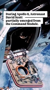 130K views · 1.6K reactions | Astronaut David Scott emerging from the Apollo 8 Command Vehicle. #space #NASA | Josh Universe | Facebook