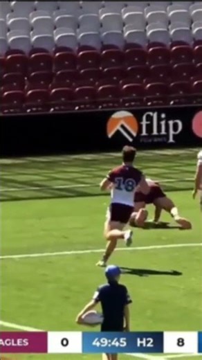 Kalani Peyroux-Donaldson (Mangere East) try for Sea Eagles in Jersey Flegg Cup #KiwiNRL