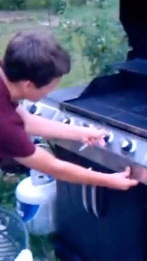 1.4K views | Grills gone wild. #grill #click #fire #explosion #funny | Rescue Co. | Facebook