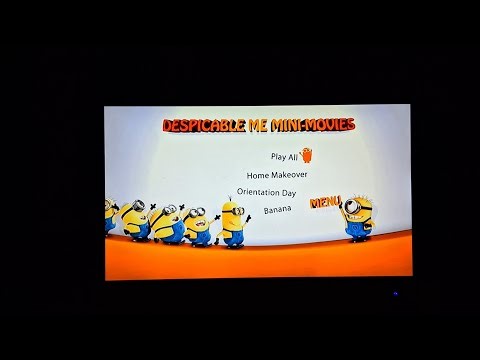 Despicable Me Presents: Minion Madness DVD Menu Walkthrough