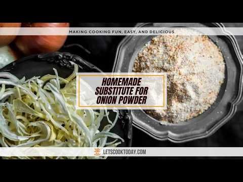 Homemade Substitute for Onion Powder
