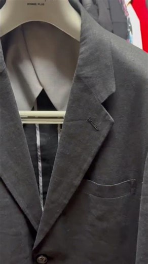 COMME des GARCONS HOMME PLUS Linen Tailored Jacket by Rei Kawakubo