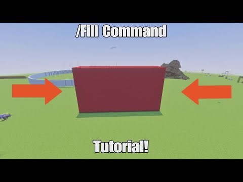 How To Use The /Fill Command In Minecraft