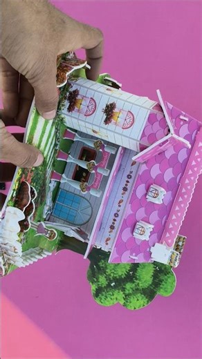 Princess 👑 3D Puzzle House 🏡 #shorts