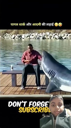 he just ignored the shark... what Happened Next will blow your mind🤯 # short