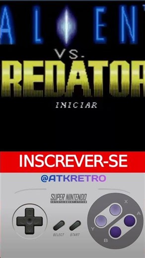 Alien vs Predator SNES – Caçada Mortal! #retro #snes