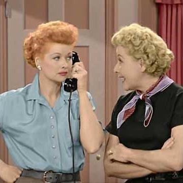 I love Lucy's iconic TV show and cast