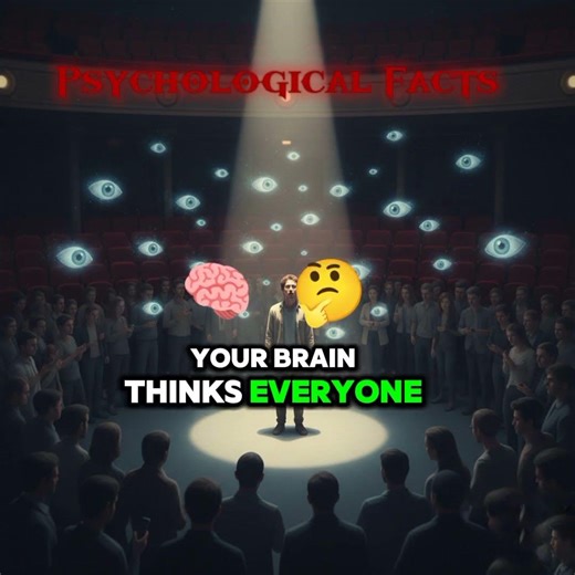 The Spotlight Effect#Psychology#SocialAnxiety#HumanBehavior#BrainTips#PsychologyFacts#ConfidenceTips