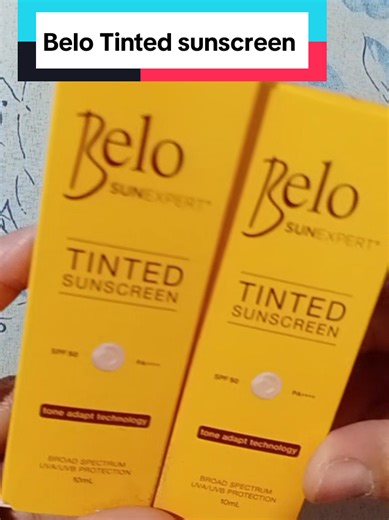 Belo Tinted Sunscreen: UV Protection & Whitening