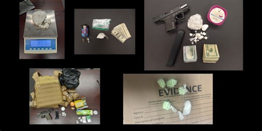 Beaufort County Sheriff's Office arrests 18 in 3 months on drug charges
