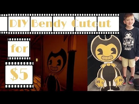 How to make a Bendy Cutout! For $5!