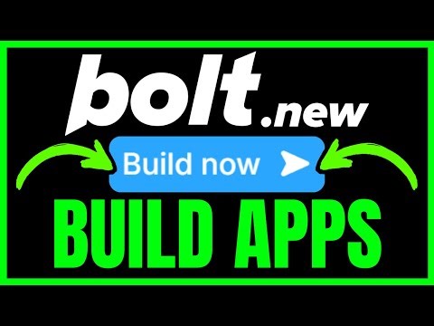 How To BUILD APP With Bolt.new (QUICK & EASY) 2026