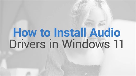 Comment installer des pilotes audio sous Windows 11