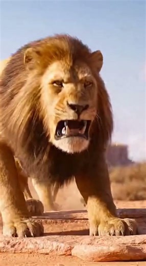 Hilarious Desert Antics: Warthogs vs. Lions!
