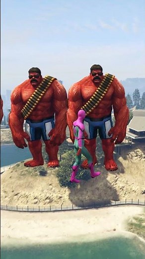 GTA 5 Epic Water Ragdolls Spiderman Jump/Fails Ep #shorts