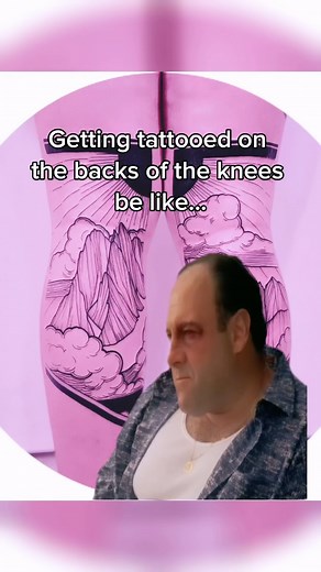 10K views · 860 reactions | If you asked me what’s the worst spot ive gotten, back of the knee takes the cake. 藍藍藍 what about you? #tattoos #tattooed #tattooedgirls #backoflegtattoo #tattoolife #tattoocommunity #tattoohumor #tattooreels | The Painted Lady | Facebook