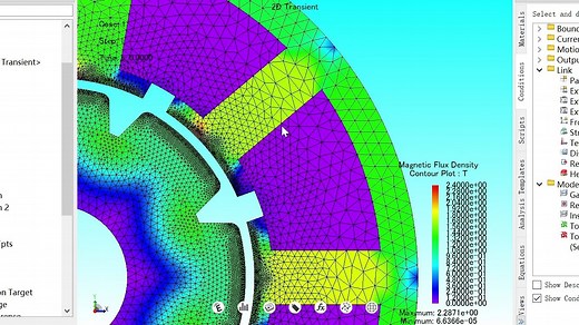 JMAG快速设计一款电机基本仿真流程