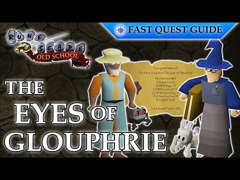 The Eyes Of Glouphrie Quest | OSRS Quality Quick Guide [2025]