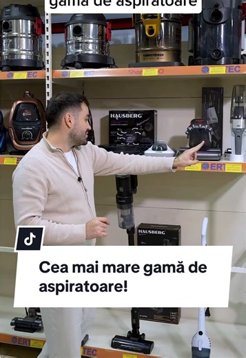 Cea mai mare gamă de aspiratoare! #ertecdoraly #electrocasniceieftine #pretdeproducator #casasigradina #geniusmedia