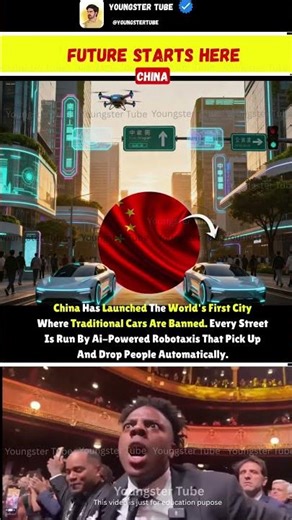 🤖 The First City with ZERO Human Drivers — China’s Bold Leap Into the Future 🚘