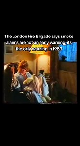 The London Fire Brigade says smoke alarms are not an early warning, its the only warning in 1989 #nostalgia #1989 #80snostalgia #fire #firefighter #firebrigade #tv #advert #smoke #smokealarm #commercial #retro #vintage #childhoodmemories #childhood #safety #shocking #UK #british #firesafety | Nostalgia Wizard