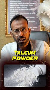 Is talcum powder is harmful ‼️? | Sandy Jacob