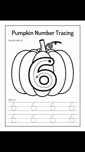 Halloween Number Tracing 1 20 Worksheets Fun Math, Handwriting & Counting