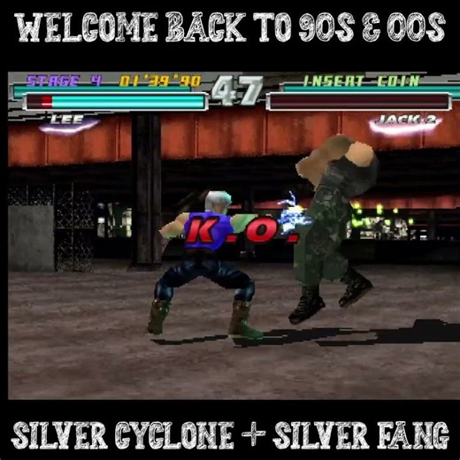 🎮 Tekken Tag Tournament | Silver Cyclone + Silver Fang by Lee Chaolan