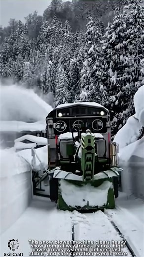 Snow Blower Clearing Work Tool for Extreme Snow Cleaning #worktool