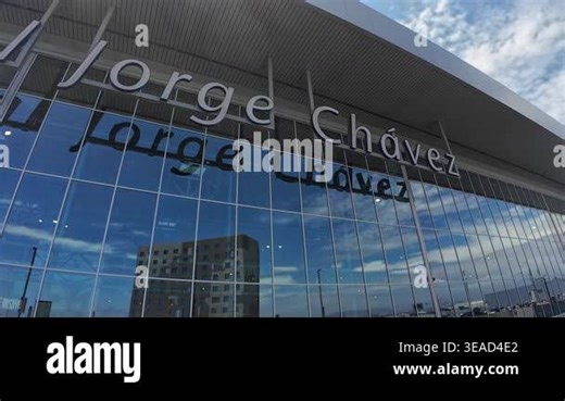 Lima, Peru - March 16, 2026 - the new Jorge Chavez International Airport terminal Stock Video Footage - Alamy